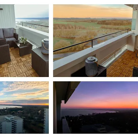 아파트 Wolkenloft Mit Meerblick Und Schwimmbad - Haustiere Willkommen 지르크도르프