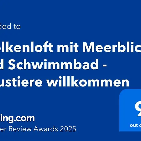 Appartamento Wolkenloft Mit Meerblick Und Schwimmbad - Haustiere Willkommen Sierksdorf