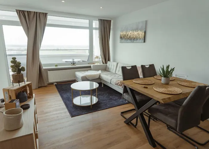 Wolkenloft Mit Meerblick Und Schwimmbad - Haustiere Willkommen * Sierksdorf